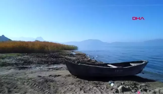 Isparta-eğirdir'in tabandan bağlı olduğu beyşehir gölü de kurudu