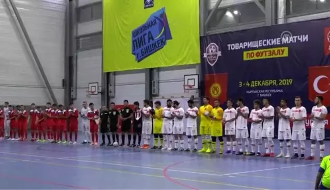 Futsal Milli Takımı, hazırlık maçında Kırgızistan'a 5-3 yenildi