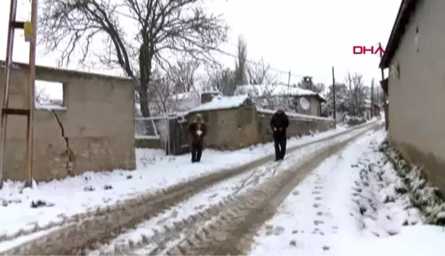 Edirne'de kar yağışı