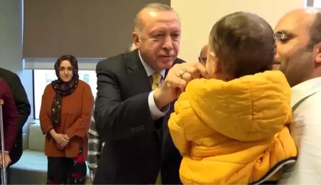 Cumhurbaşkanı Erdoğan, hasta ziyaretlerinde bulundu