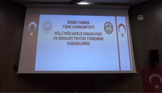 158 Kıbrıs gazisine madalya ve beratları takdim edildi