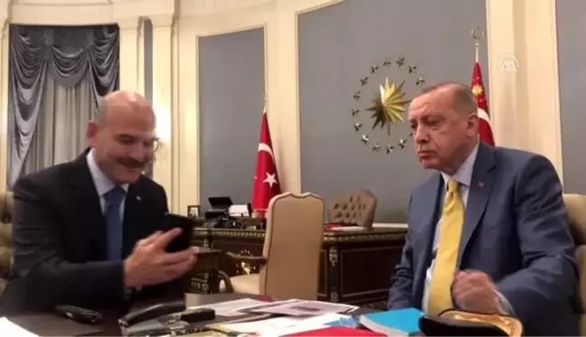 Cumhurbaşkanı Erdoğan, terör örgütü PKK'nın elinden kurtarılan Cafer Ceylan'ın ailesiyle görüştü