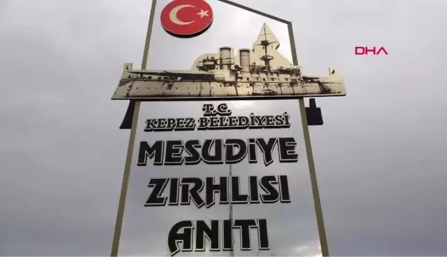 Çanakkale-mesudiye zırhlısı şehitleri için anma