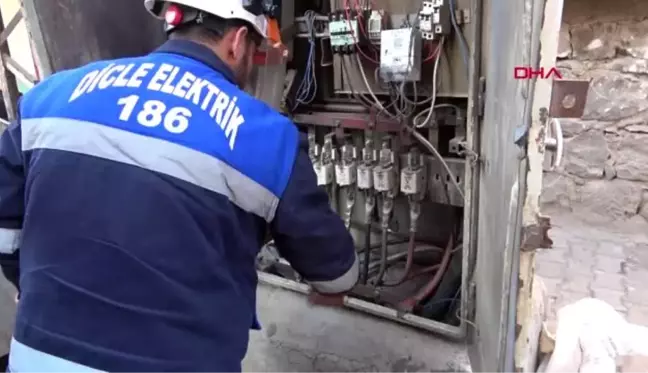 Diyarbakır'da 11 ayda, 4 bin 478 elektrik panosu tahrip edildi