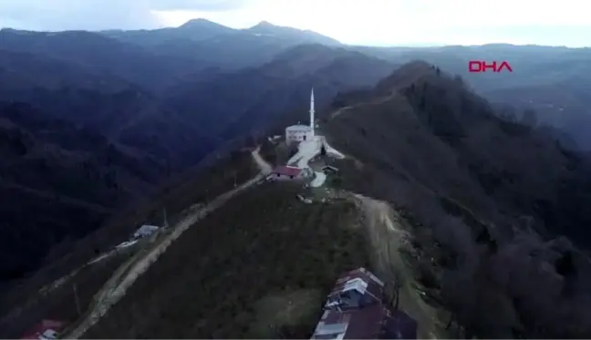 Ordu karadeniz'de kış geldi, köyler boşaldı