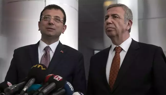 Ekrem İmamoğlu: Yapılanları kınıyorum, Mansur Yavaş'ın yanındayız