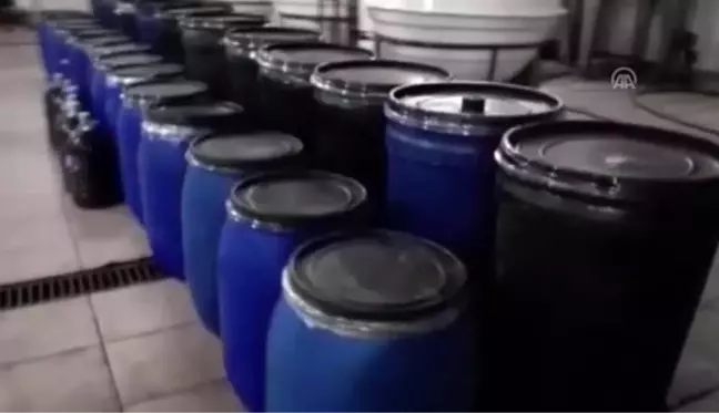 117 bin 800 litre kaçak içki ele geçirildi