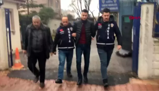 Konya yaralama ve iş yeri kurşunlama şüphelisi cezaevi firarisi minibüste yakalandı