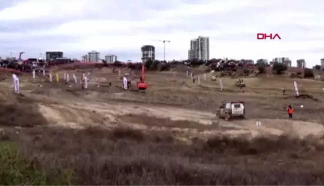 Mersin tarsus'ta off-road yarışları nefes kesti