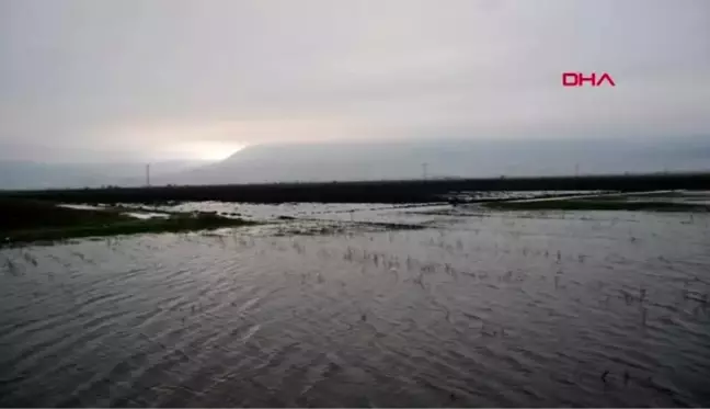 Hatay amik ovası sular altında