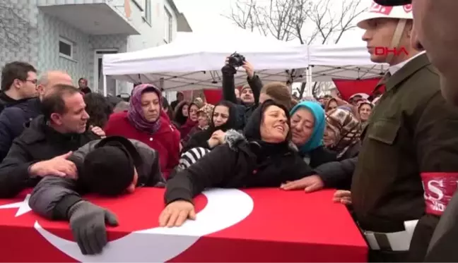 Edirne şehit günay, gözyaşlarıyla son yolculuğuna uğurlandı