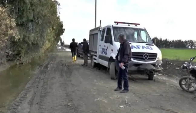 Hatay'da bir kişi balık avladığı derede kayboldu