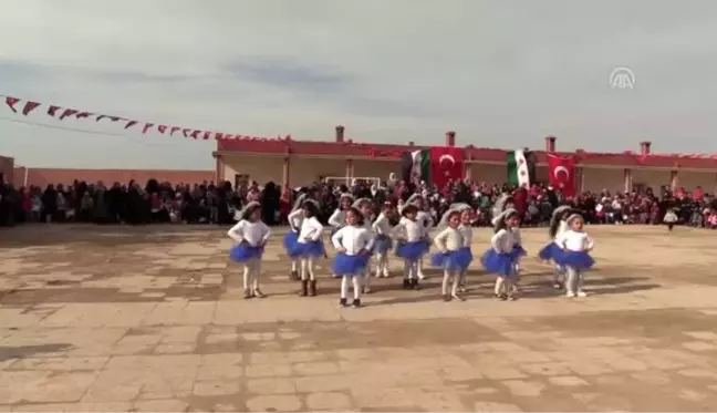 Suriye'nin kuzeyindeki okullarda karne heyecanı