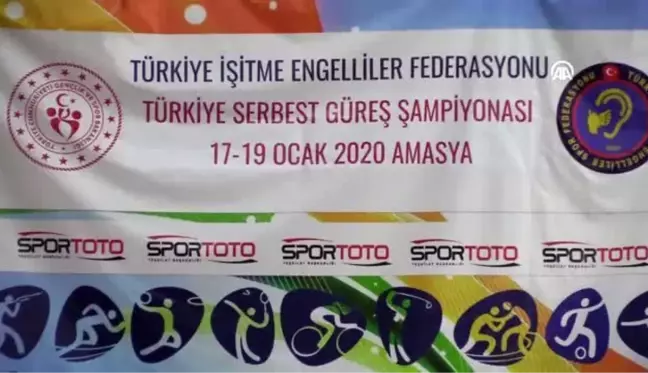 İşitme Engelliler Serbest Güreş Türkiye Şampiyonası sona erdi