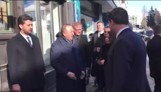 Dışişleri Bakanı Çavuşoğlu, Davos'ta 