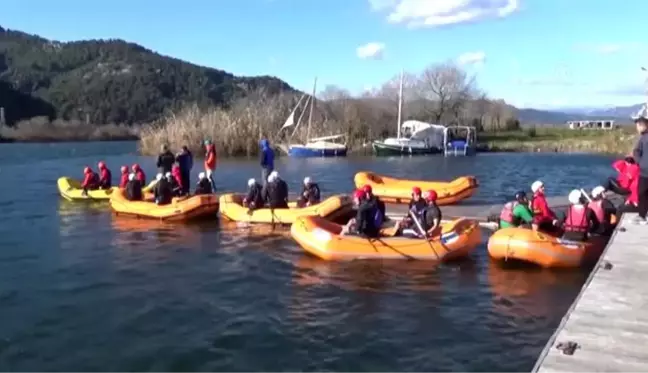 Milli raftingciler zirveyi kaptırmamak için çalışıyor - MUĞLA