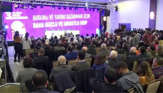 HDP'nin 3. Olağan Büyük Konferansı başladı