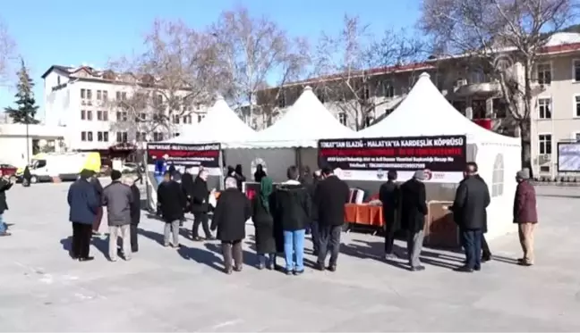 Elazığ'daki depremzedeler için yardım kampanyası başlatıldı