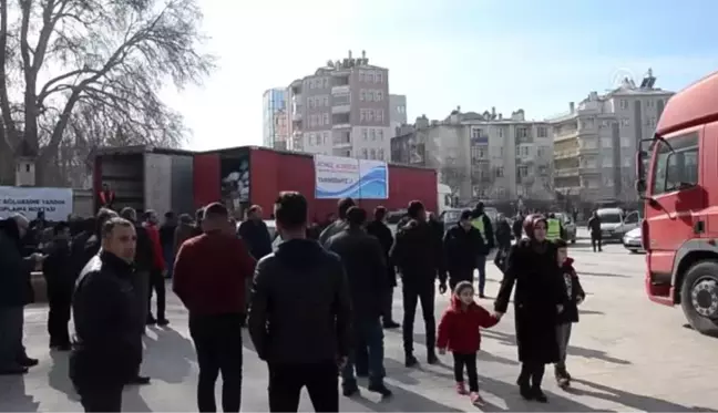 Elazığ'daki depremzedelere yönelik yardım kampanyası