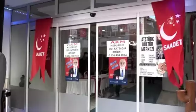 Saadet Partisi Gümüşhane 6. Olağan İl Kongresi yapıldı