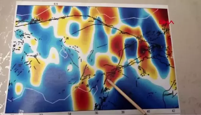 Van 4 yıl önce hazırlanan gerilim haritası, elazığ depremini işaret ediyor