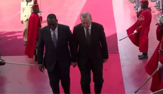 Cumhurbaşkanı Erdoğan, Senegalli mevkidaşı Sall ile görüştü - DAKAR