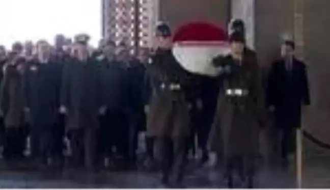 THK heyeti Anıtkabir'i ziyaret etti