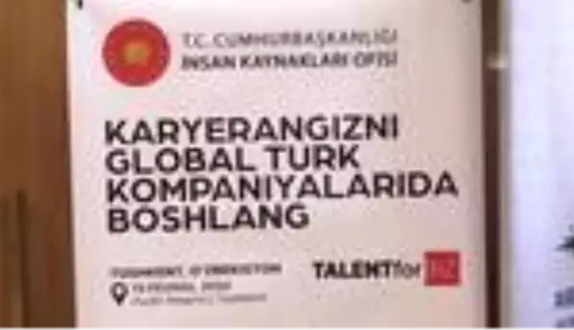 Türk şirketleri Özbekistan'da kariyer imkanlarını tanıttı