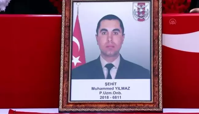 Şehit Uzman Onbaşı Muhammed Yılmaz, son yolculuğuna uğurlandı (2)