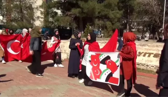 Suriyelilerden Bahar Kalkanı Harekatı'na destek