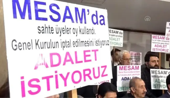 Sanatçılar MESAM'da 