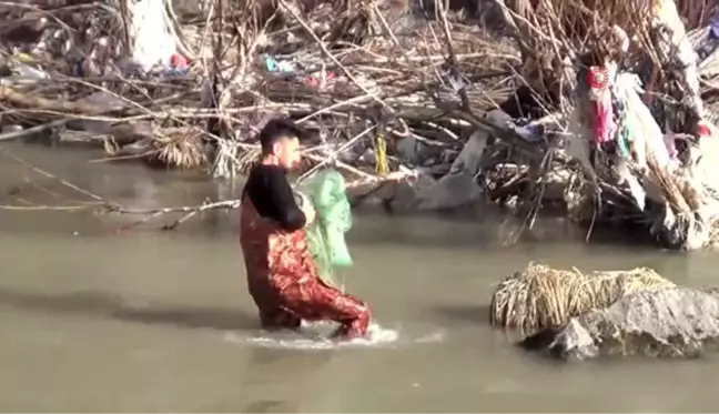 Karlar eridi, sular yükseldi, balıkçılar derelere akın etti