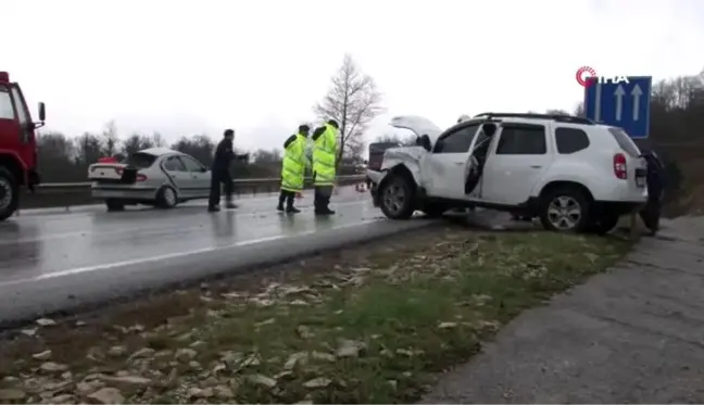 Otomobil ile cip çarpıştı: 1 ölü 1 yaralı