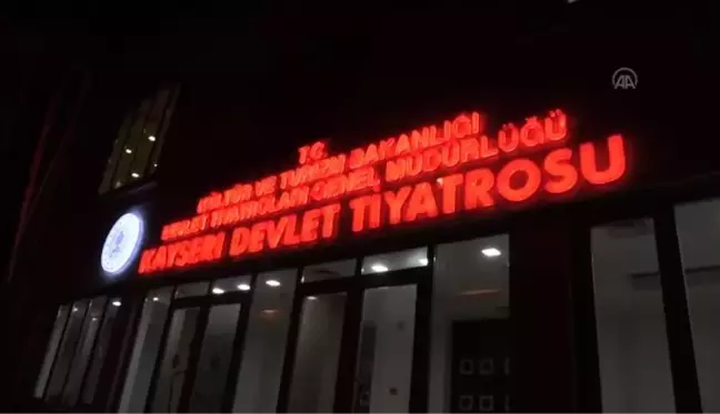 Kayseri Devlet Tiyatrosunun ilk oyunu 