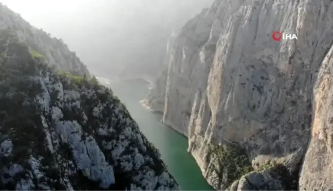 Doğa tutkunu öğretmenler 'Şahinkaya Kanyonu'na hayran kaldı