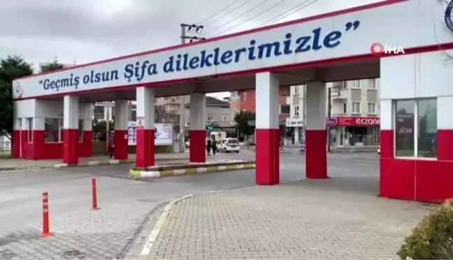 Hastanede dezenfektan hırsızlığı kamerada