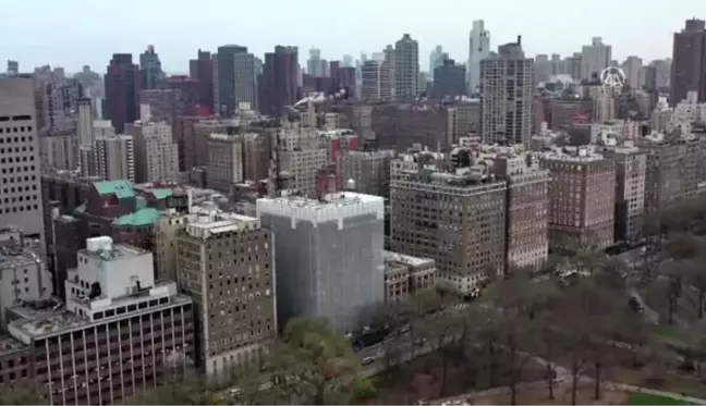 Central Park'ta koronavirüs nedeniyle ilk yardım hastanesi kuruldu - NEW