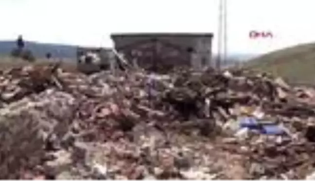 Yozgat'ta şiddetli rüzgardan yıkılan ahırda 7 hayvan telef oldu