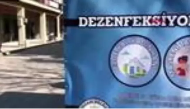 KONYA Koronavirüse karşı dezenfekte tüneli