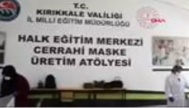 Kırıkkale'de kurulan tesiste ayda 45 milyon maske üretilecek