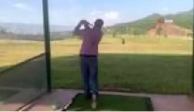 Huzur şehri Tunceli'de golf heyecanı başladı