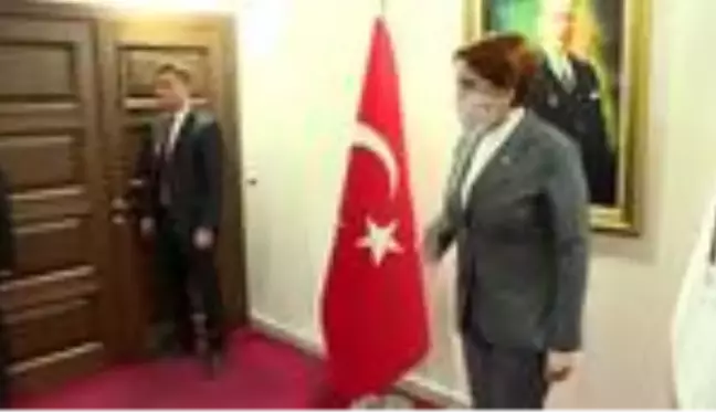 DSP Genel Başkanı Aksakal, Akşener'i ziyaret etti