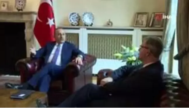 Bakan Çavuşoğlu, Birleşik Krallık Parlamentosu Türkiye Grubu Başkanı Donaldson'u kabul etti