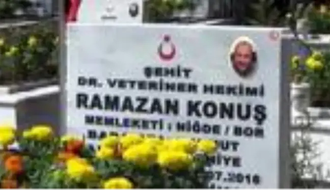 15 Temmuz Şehidi Ramazan Konuş mezarı başında anıldı