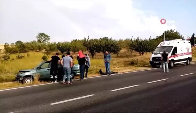 Tekirdağ'da trafik kazası: 2 yaralı