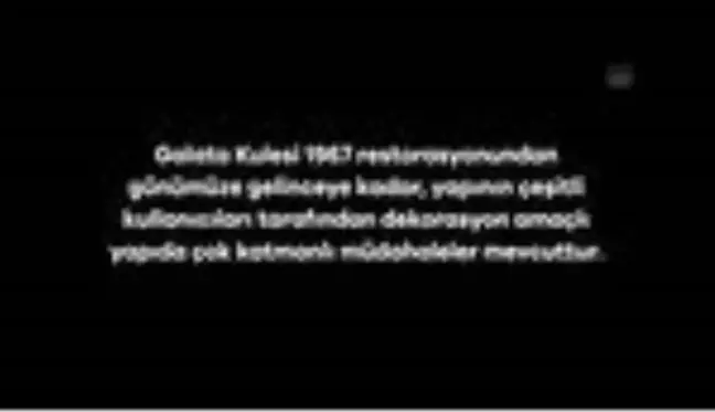 Vakıflar Genel Müdürü Ersoy'dan Galata Kulesi'ndeki restorasyona ilişkin açıklama (2)