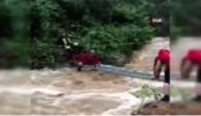 Son dakika! Giresun'da fındık bahçesinde derenin taşması nedeniyle mahsur kalan yaşlı çift itfaiye yardımıyla...