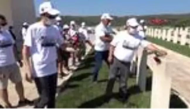 Son dakika haber... Çanakkale'de Halep Vapuru şehitleri için anı dalışı