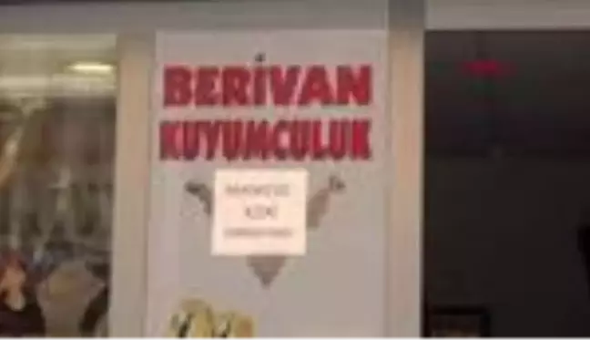 ADANA Kuyumcu camını çekiçle kırıp soygun yapmak istediler