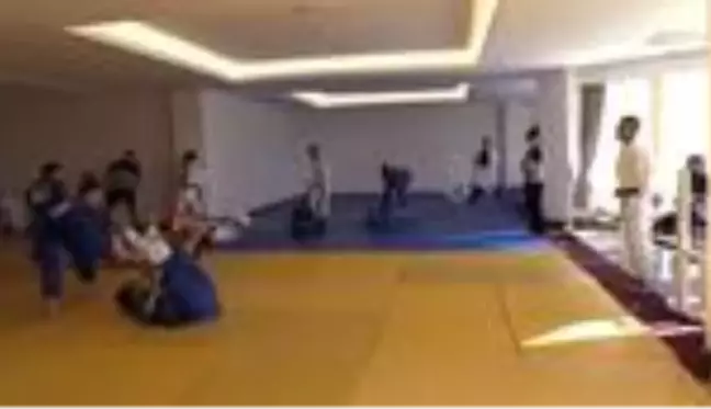 Judo Olimpik Milli Takımı'nın Erzurum kampı devam ediyor